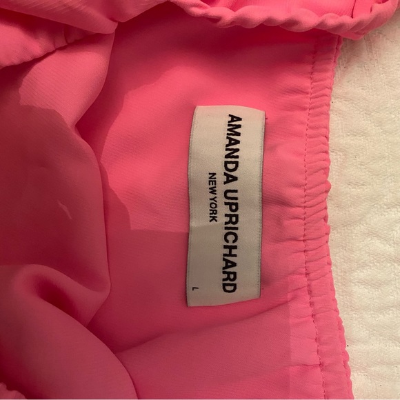 Amanda uprichard hot pink dress with romper inside - Picture 2 of 2